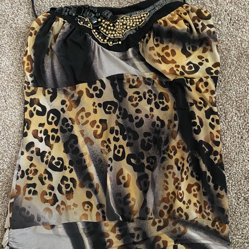 Strapless going out shirt